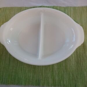 White Oval Serving Platter